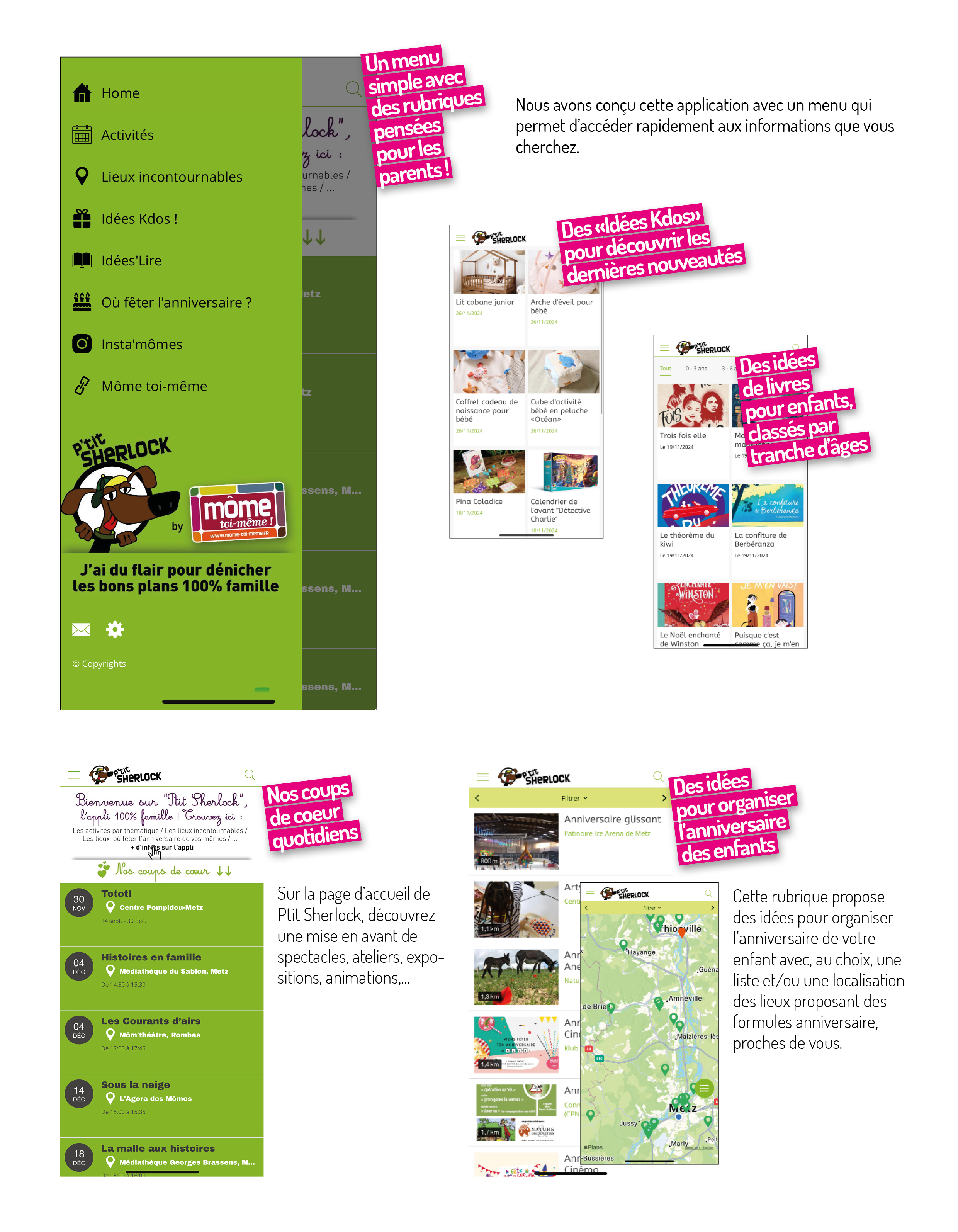 P'tit sherlock, l'app des familles pour les enfants