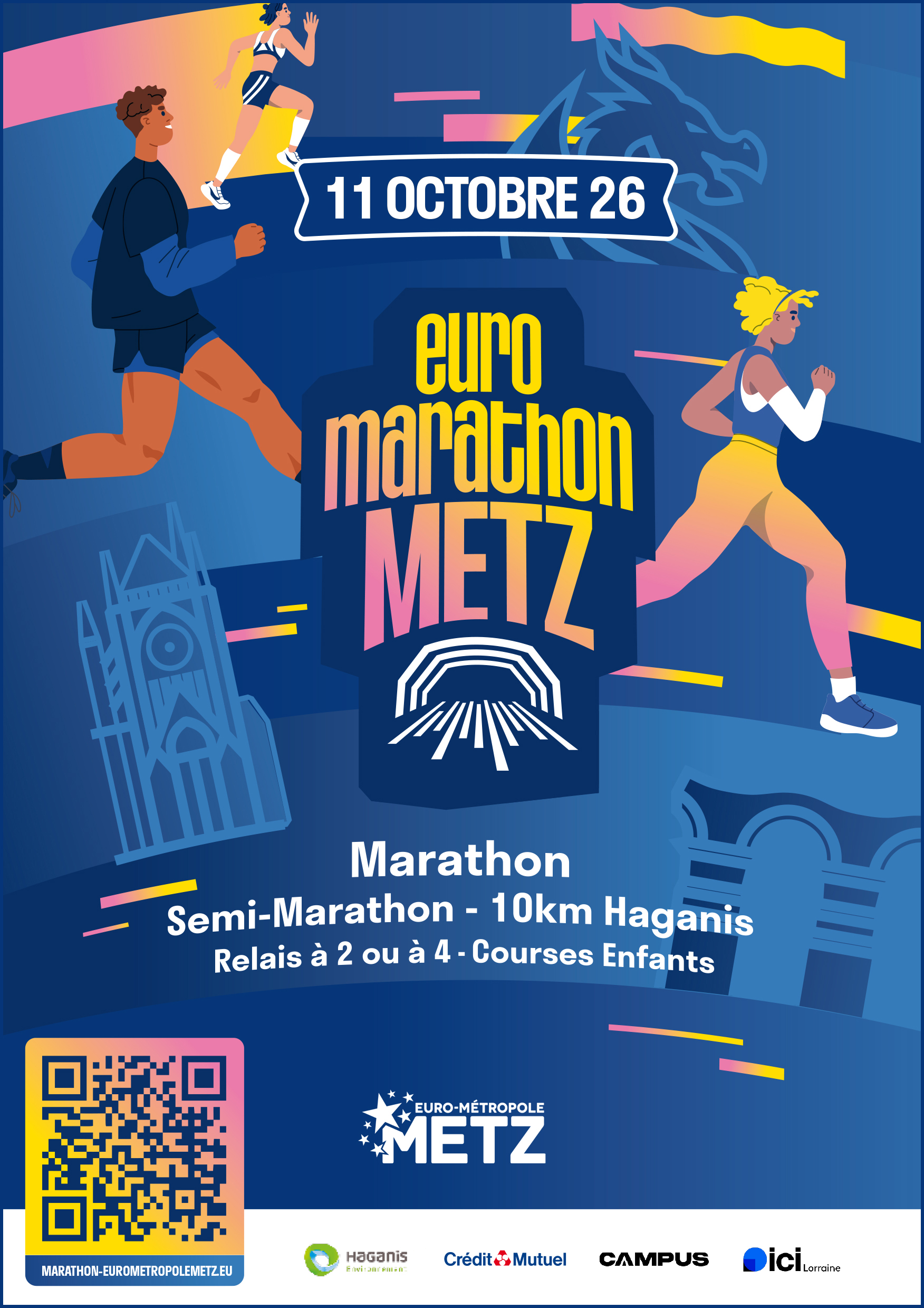Course enfant Marathon de Metz