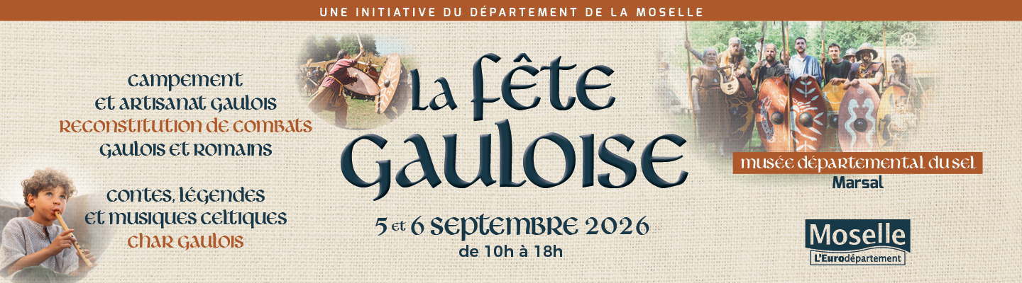 Fête gauloise du Musée départemental du Sel