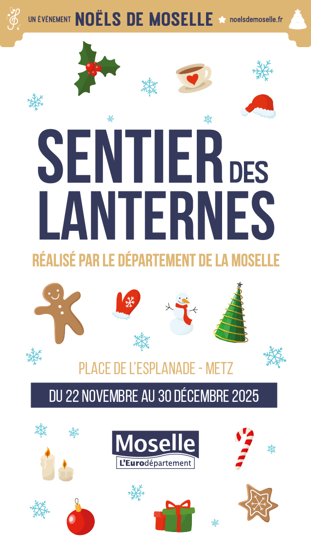 Noël en Moselle, le sentier des lanternes 2025